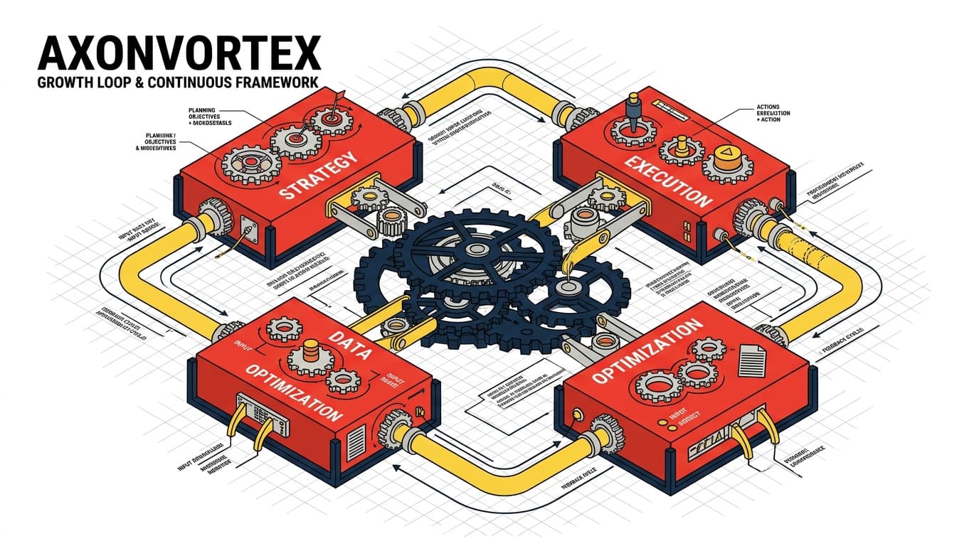 AxonVortex Growth Loop & Continuous Framework